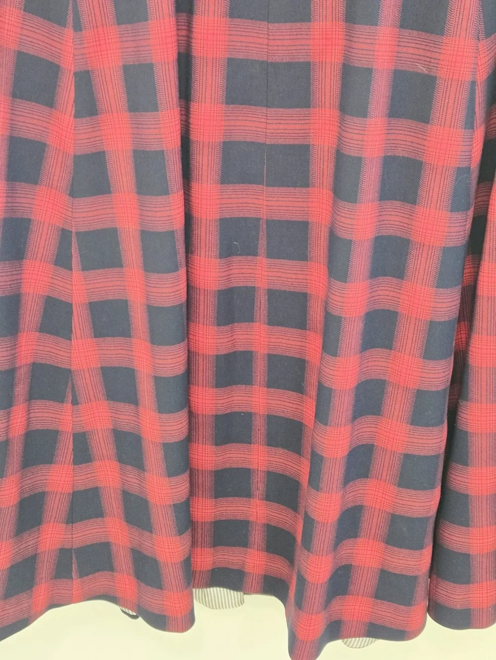 NEW COURT AND ROWE Shadow Plaid Belle Noel Poncho XS NWT ACADEMIA - Picture 6 of 11